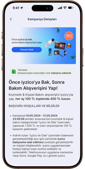 Uygulama Ödeme Ekranı