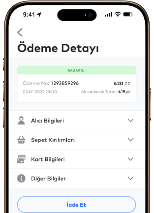 iyzico ödeme esnasında neler yapıyoruz image