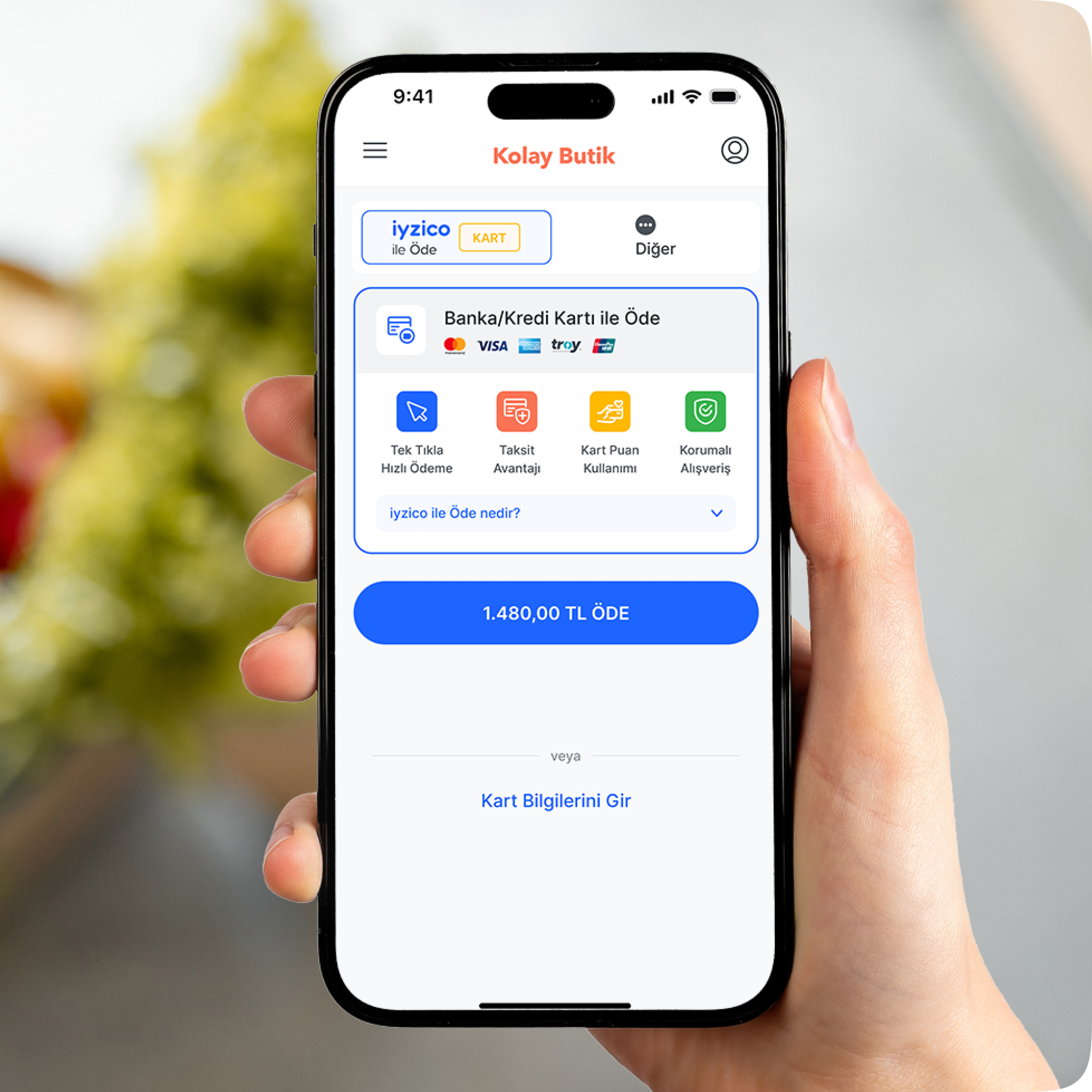 Neden iyzico phone banner