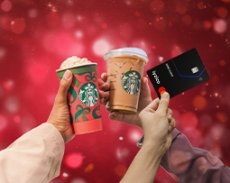 Starbucks'ta bakiye yüklemeni iyzico Kart'ınla yap, hediye içecek kazan.