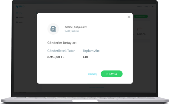 iyzico Ödeme işlemini onaylayın laptop image 2
